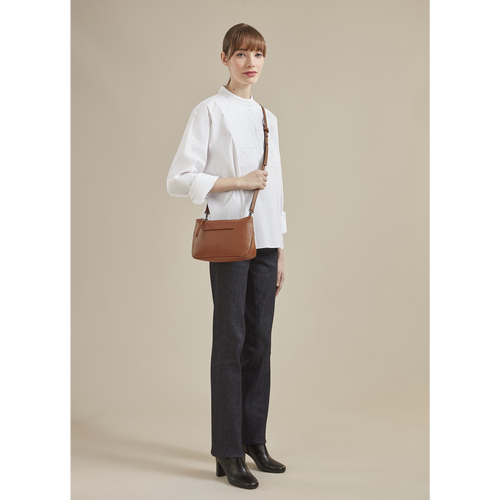 Longchamp 3D Bőr Crossbody Táska Női Narancssárga | 07285SLED
