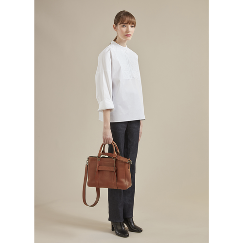 Longchamp 3D S Bőr Kézitáska Női Kék | 23548IGZM