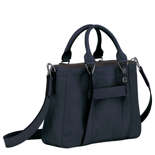 Longchamp 3D S Bőr Kézitáska Női Kék | 23548IGZM