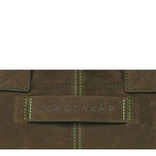 Longchamp 3D S Bőr Kézitáska Női Zöld | 02936UMVQ