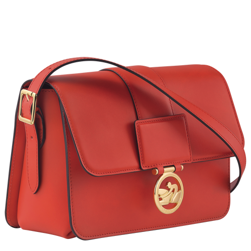 Longchamp Box-Trot M Bőr Crossbody Táska Női Narancssárga | 76290NPCW