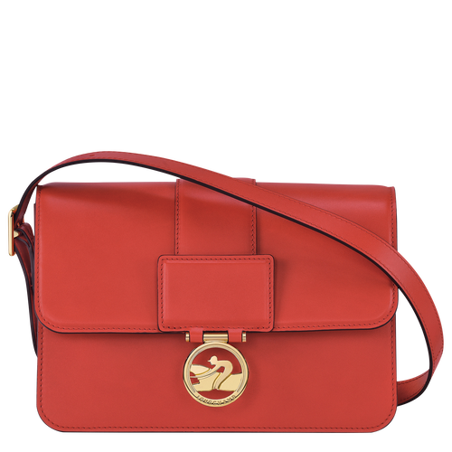 Longchamp Box-Trot M Bőr Crossbody Táska Női Narancssárga | 76290NPCW