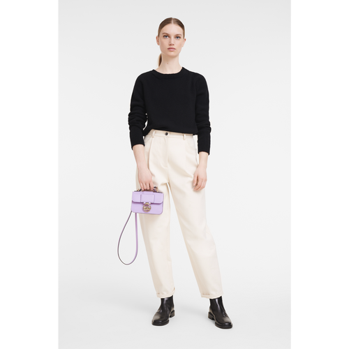 Longchamp Box-Trot XS Bőr Crossbody Táska Női Lila | 45238VDAI