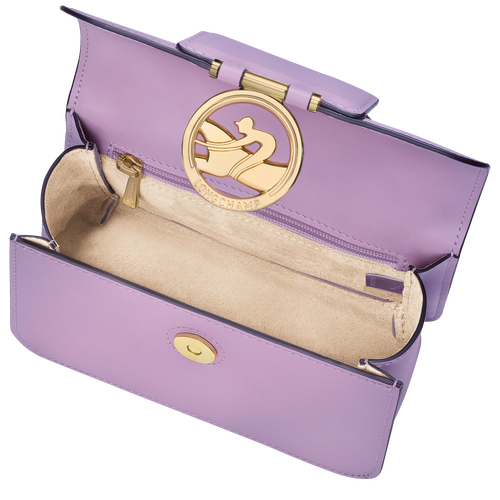 Longchamp Box-Trot XS Bőr Crossbody Táska Női Lila | 45238VDAI