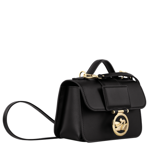 Longchamp Box-Trot XS Bőr Crossbody Táska Női Fekete | 90154UXAR