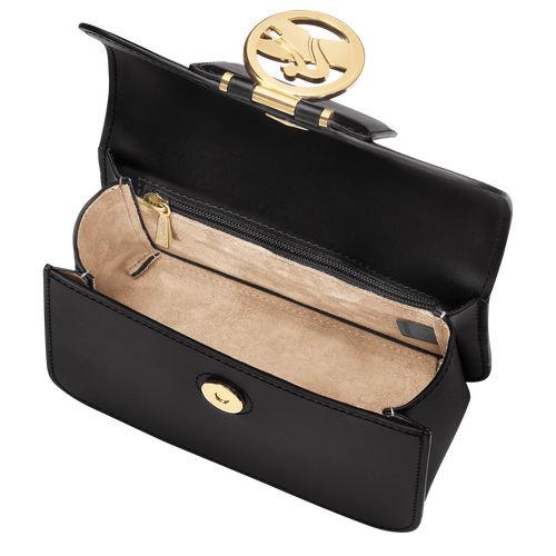 Longchamp Box-Trot XS Bőr Crossbody Táska Női Fekete | 90154UXAR