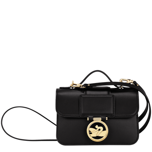 Longchamp Box-Trot XS Bőr Crossbody Táska Női Fekete | 90154UXAR