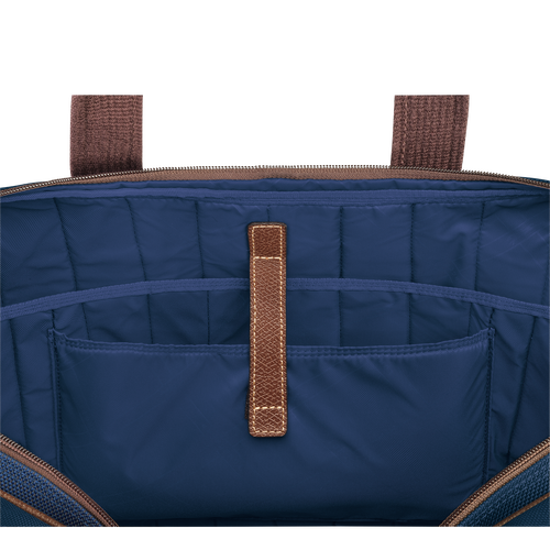 Longchamp Boxford L Vászon Aktatáska Férfi Kék | 16584BDLY