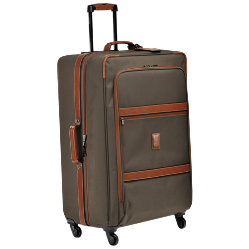 Longchamp Boxford L Vászon Bőröndök Férfi Barna | 96104NPQC