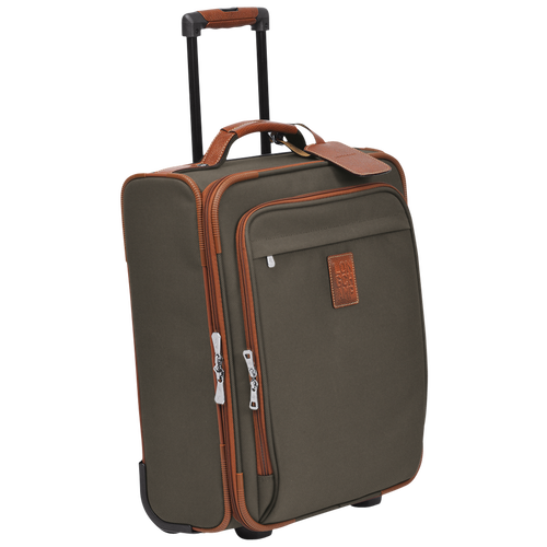 Longchamp Boxford Vászon Bőröndök Férfi Barna | 98706ZJYE