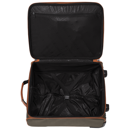 Longchamp Boxford Vászon Bőröndök Férfi Barna | 98706ZJYE