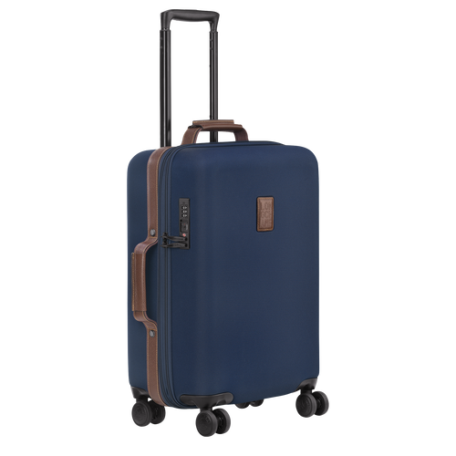 Longchamp Boxford Vászon, Recycled canvas Bőröndök Női Kék | 48065IWJM