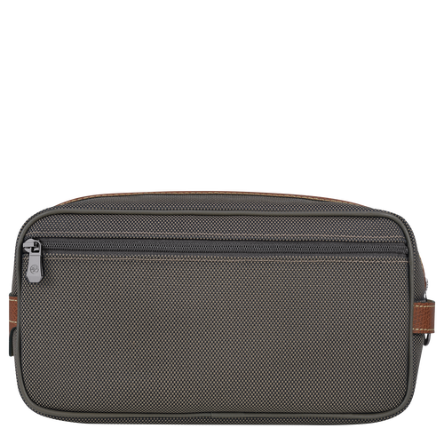 Longchamp Boxford Vászon Toaletttáskák Férfi Barna | 82703CKJQ