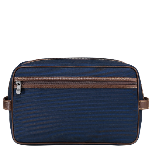 Longchamp Boxford Vászon Toaletttáskák Női Kék | 53279GXIE