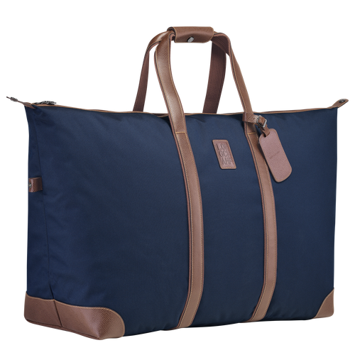 Longchamp Boxford Vászon Utazótáskák Férfi Kék | 32096HXSN