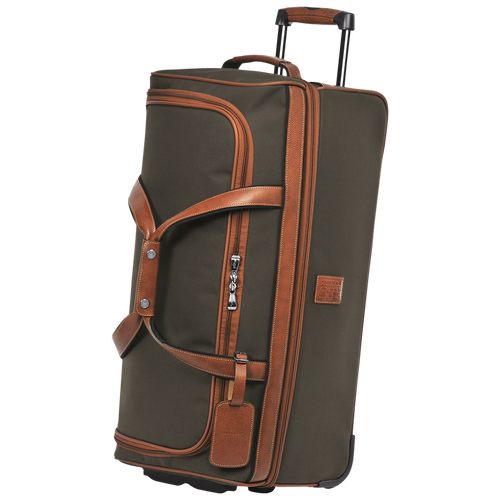 Longchamp Boxford Vászon Utazótáskák Férfi Barna | 87503DOGY