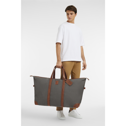 Longchamp Boxford Vászon Utazótáskák Női Barna | 40961IMPR