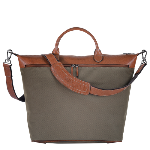 Longchamp Boxford Vászon Utazótáskák Női Barna | 83415AGKJ