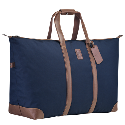 Longchamp Boxford Vászon Utazótáskák Női Kék | 90145ESKN