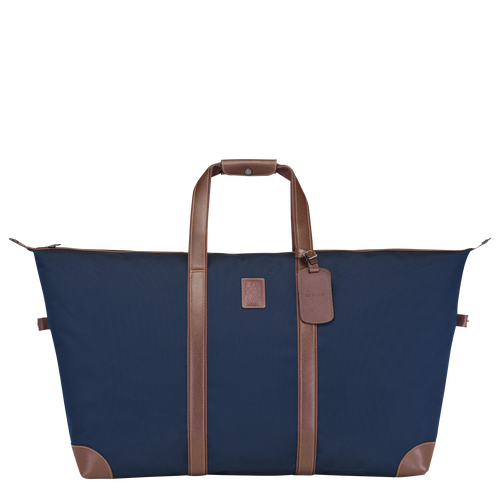 Longchamp Boxford Vászon Utazótáskák Női Kék | 90145ESKN