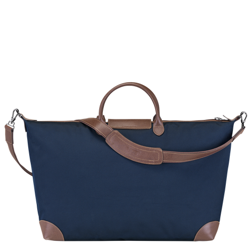 Longchamp Boxford XL Vászon Utazótáskák Férfi Kék | 20569TIYQ