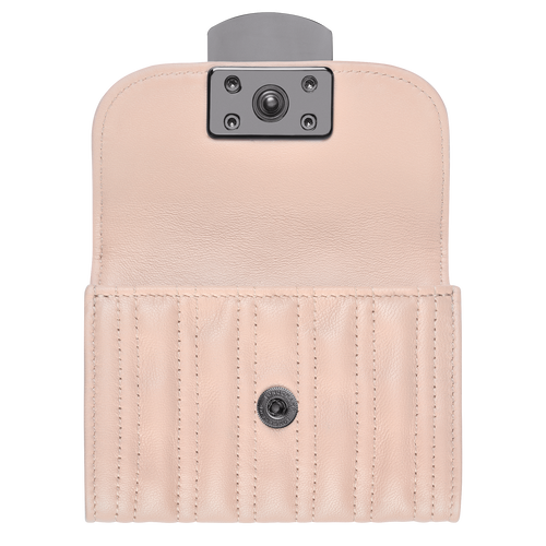 Longchamp Brioche Bőr Kártyatartó Női Rózsaszín | 35260YKQH