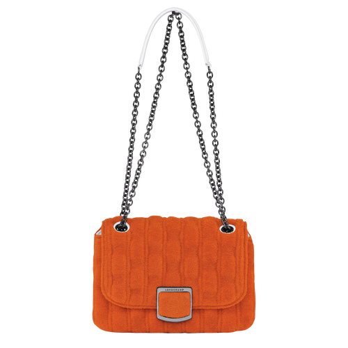 Longchamp Brioche Eponge S Vászon Crossbody Táska Női Narancssárga | 92746FPYJ