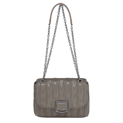 Longchamp Brioche S Bőr Crossbody Táska Női Szürke | 59026PZAC