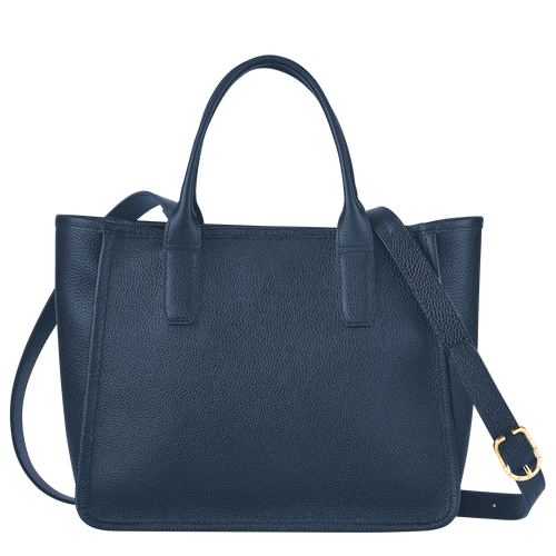 Longchamp Le Foulonné Bőr Kézitáska Női Kék | 28460VRQY