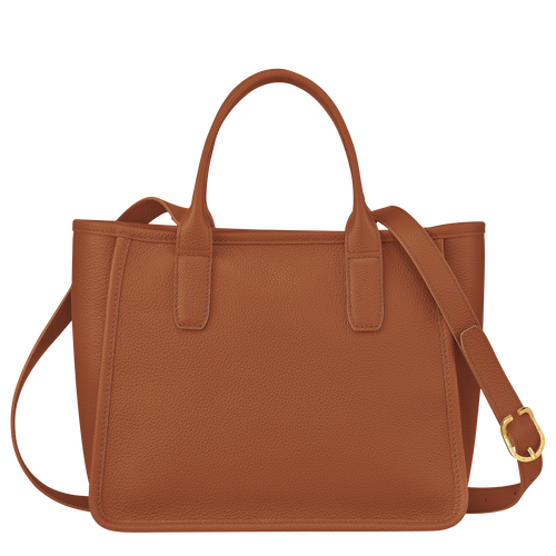 Longchamp Le Foulonné Bőr Kézitáska Női Barna | 31659PBIJ