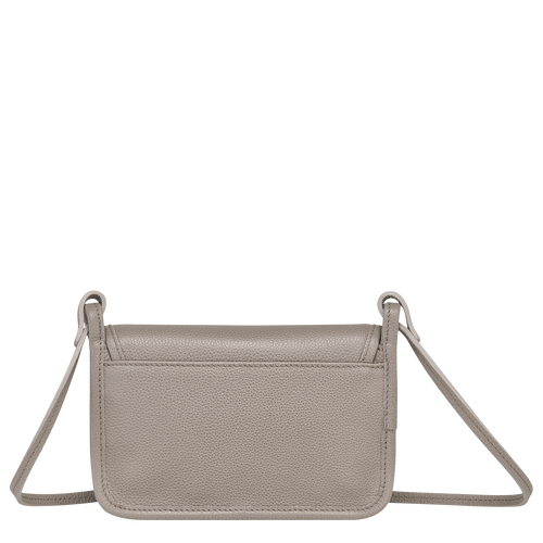 Longchamp Le Foulonné Bőr Pénztárca Női Szürke | 71803HEYJ