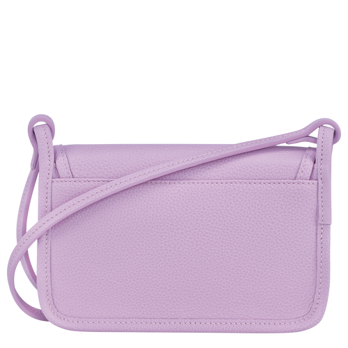 Longchamp Le Foulonné Bőr Pénztárca Női Lila | 91047ESMU
