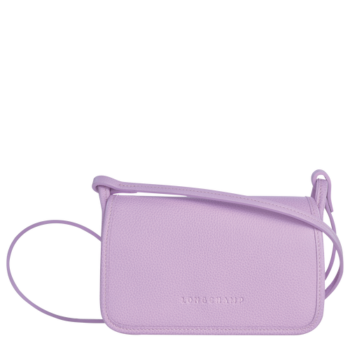 Longchamp Le Foulonné Bőr Pénztárca Női Lila | 91047ESMU