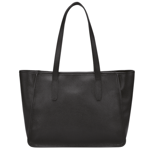 Longchamp Le Foulonné Bőr Válltáskák Női Fekete | 07259DNAL