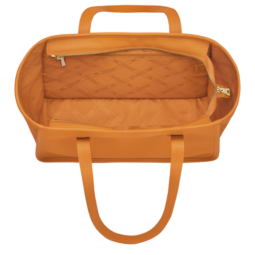 Longchamp Le Foulonné Bőr Válltáskák Női Narancssárga | 75681XIHD