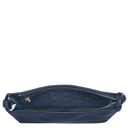 Longchamp Le Foulonné L Bőr Crossbody Táska Női Kék | 21350RWSG