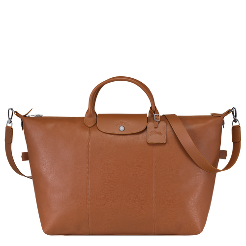 Longchamp Le Foulonné L Bőr Utazótáskák Férfi Barna | 24751INVC