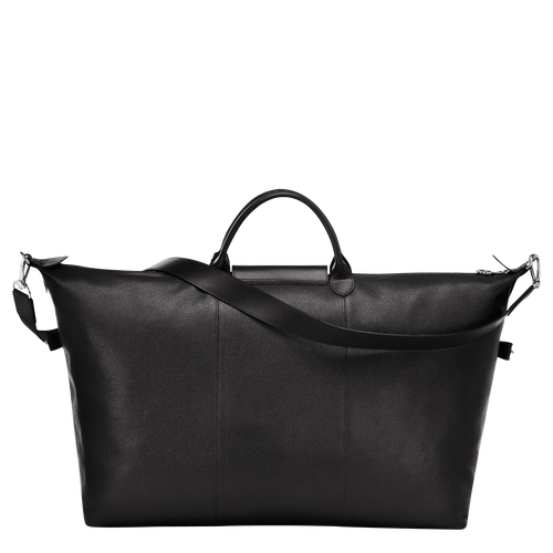 Longchamp Le Foulonné L Bőr Utazótáskák Női Fekete | 85162IZWO