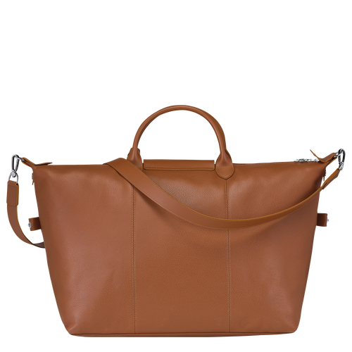 Longchamp Le Foulonné L Bőr Utazótáskák Női Barna | 92073BSLM