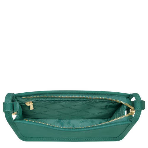 Longchamp Le Foulonné S Bőr Crossbody Táska Női Zöld | 62589RGJO