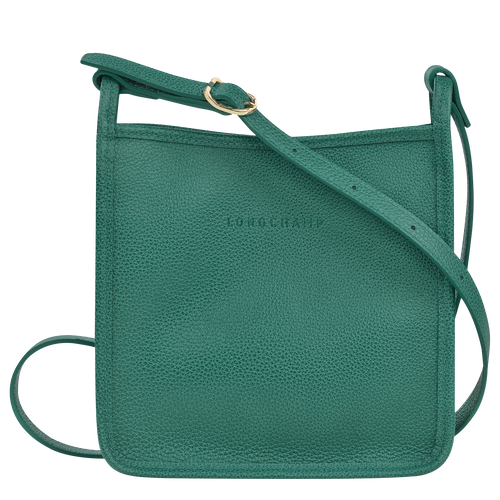 Longchamp Le Foulonné S Bőr Crossbody Táska Női Zöld | 62589RGJO