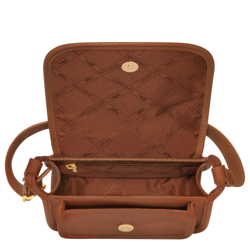 Longchamp Le Foulonné S Bőr Mini Táska Női Barna | 71528VHFM