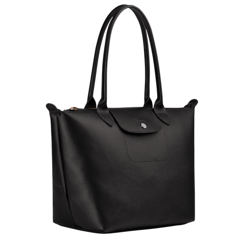 Longchamp Le Pliage City S Vászon Válltáskák Női Fekete | 81749HLUD