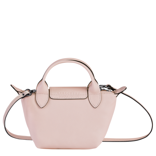 Longchamp Le Pliage Cuir Bőr Crossbody Táska Női Rózsaszín | 58690DFLT