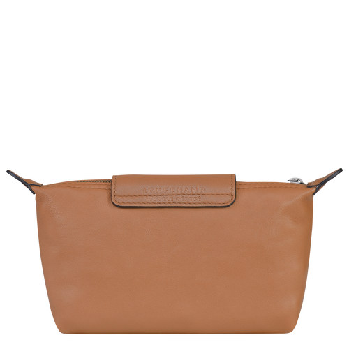 Longchamp Le Pliage Cuir Bőr Pouches Női Bézs | 58392PFOK