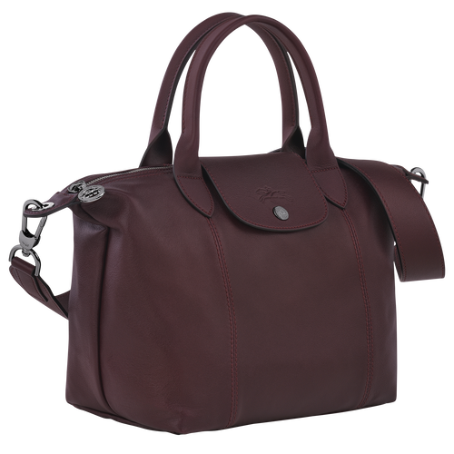 Longchamp Le Pliage Cuir S Bőr Kézitáska Női Piros | 54971VLKG