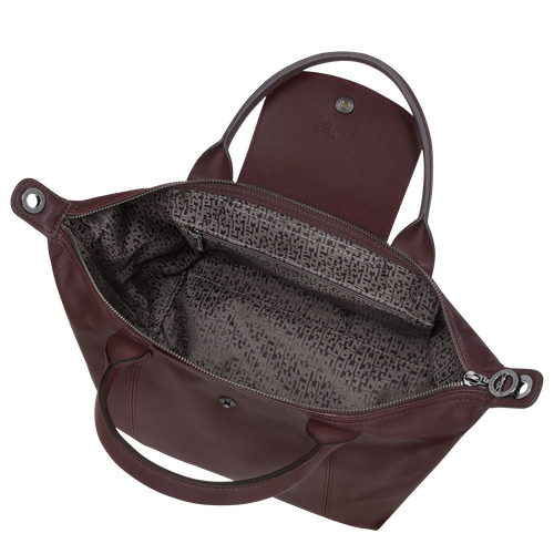 Longchamp Le Pliage Cuir S Bőr Kézitáska Női Piros | 54971VLKG