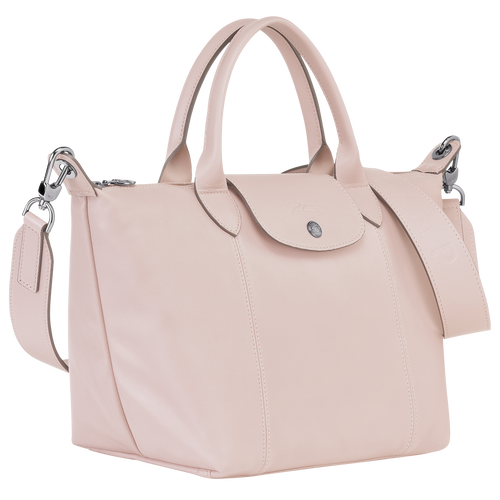 Longchamp Le Pliage Cuir S Bőr Kézitáska Női Rózsaszín | 87520DBNE