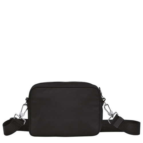 Longchamp Le Pliage Energy S Vászon, Recycled canvas Crossbody Táska Női Fekete | 37096DJBZ