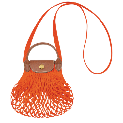 Longchamp Le Pliage Filet XS Vászon Pouches Női Narancssárga | 82196LPYJ
